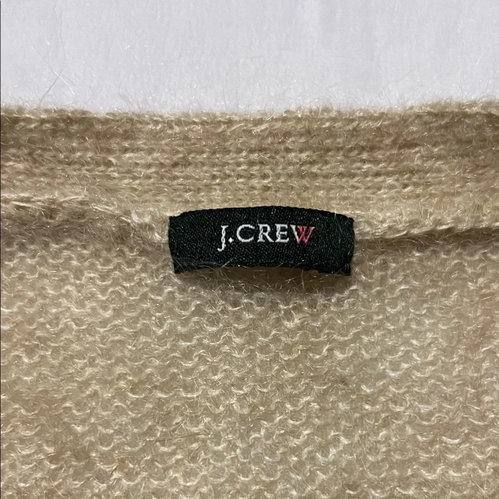 J. Crew vintage mohair cardigan preppy style collegiate - Picture 8 of 8